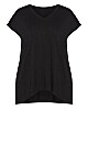 Plus Size Tenille Top - black