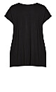 Plus Size Tenille Top - black