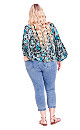 Plus Size Jean Holly Crop Rip