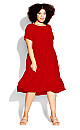 Plus Size Dress Doll Up Plain