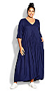 Valerie Dress - navy