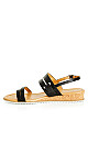 WIDE FIT Trixie Sandal - black