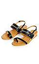 WIDE FIT Trixie Sandal - black