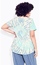 Plus Size Top Miya Tie Dye