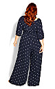 Luna Jumpsuit - navy spot