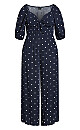 Luna Jumpsuit - navy spot