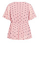 Eloise Top - pink polka dot