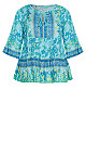 Sea Change Top - aqua