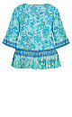 Sea Change Top - aqua