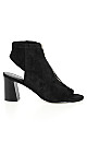 WIDE FIT Zip Zara Heel - black