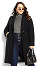 Effortless Chic Coat - black