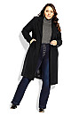 Effortless Chic Coat - black