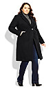 Effortless Chic Coat - black