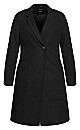 Effortless Chic Coat - black