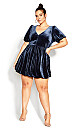 Plus Size Ada Dress - metal