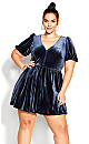 Plus Size Ada Dress - metal