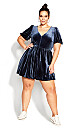 Plus Size Ada Dress - metal