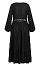 Elena Maxi Dress - black