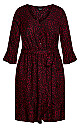 Natasha Dress - berry