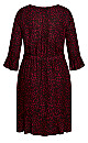 Natasha Dress - berry