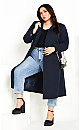 Mia Coat - navy