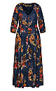 Gianna Maxi Dress - navy