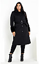 Penelope Coat - black