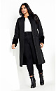 Penelope Coat - black