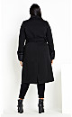 Penelope Coat - black