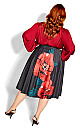 Abigail Skirt - red