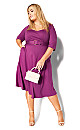 Maeve Dress - magenta