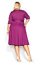 Maeve Dress - magenta