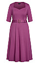 Maeve Dress - Magenta