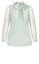 Amalia Top - Seafoam