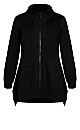 Timeout Bamboo Jacket - black