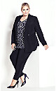 Plus Size Lucille Pant - black