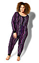 Plus Size Print Onesie