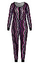 Plus Size Print Onesie