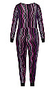 Plus Size Print Onesie