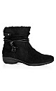 WIDE FIT Maisie Ankle Boot - black