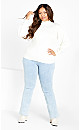 Women's Plus Size Sofia Jumper - cream