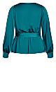 Plus Size Opulent Top - teal