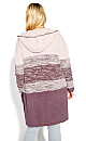 Plus Size Camryn Cardigan - plum