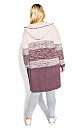 Plus Size Camryn Cardigan - plum