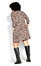 Plus Size Nala Tunic Dress - toffee