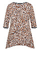 Plus Size Nala Tunic Dress - toffee