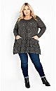 Emmery Tunic - charcoal