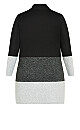 Plus Size Cora Cardigan - gray