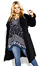 Plus Size Rochelle Jacket - black