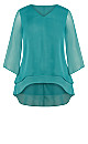 Rosie Layer Top - Teal